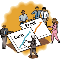 Cash Inflow vs Profit Meru Accounting