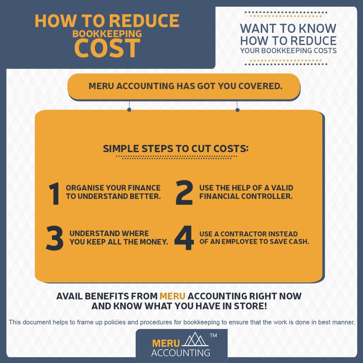 How to keep your bookkeeping cost low and in budget?