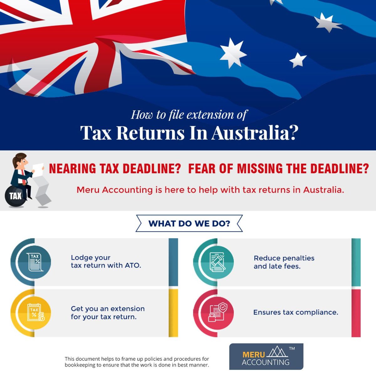 How to file an extension of tax returns in Australia?
