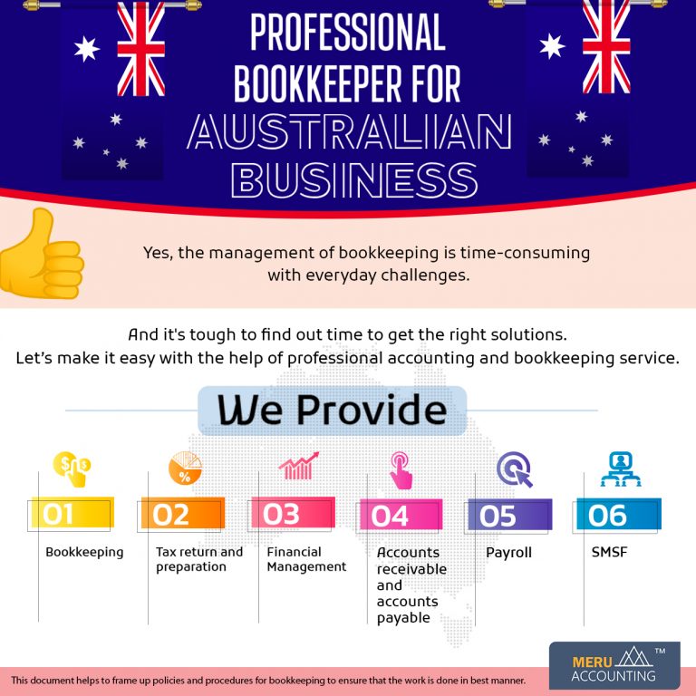 Professional bookkeeper for Australian business