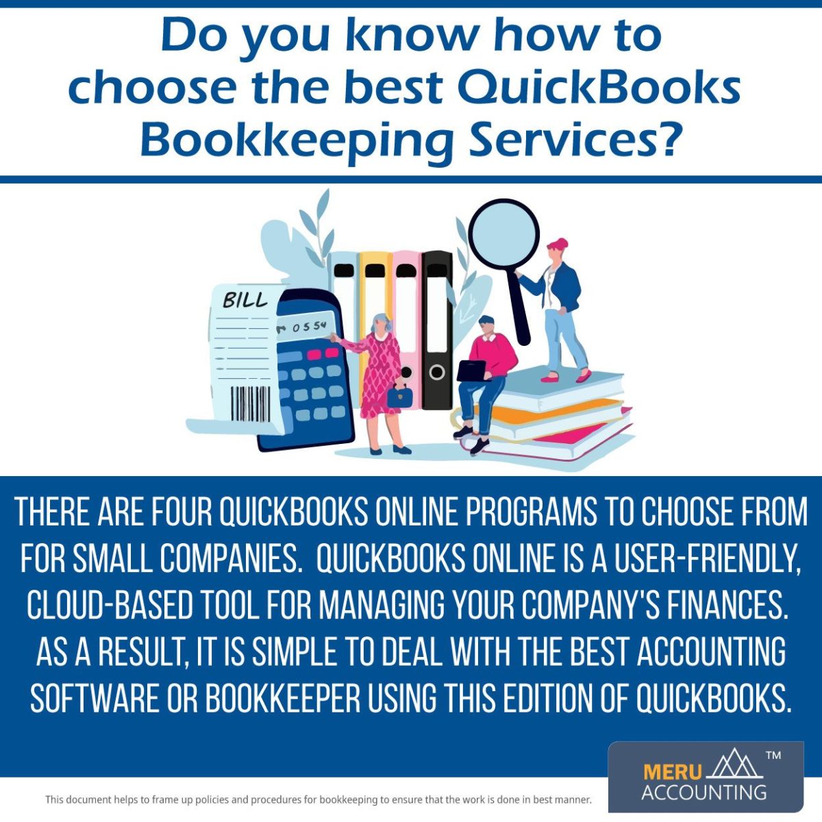How to choose the best QuickBooks Bookkeeping Services?