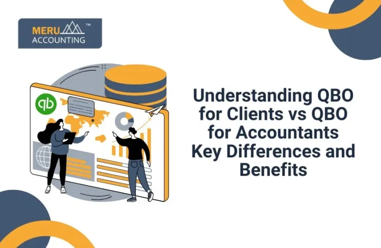 QBO for the Client and QBOA for the Accountant