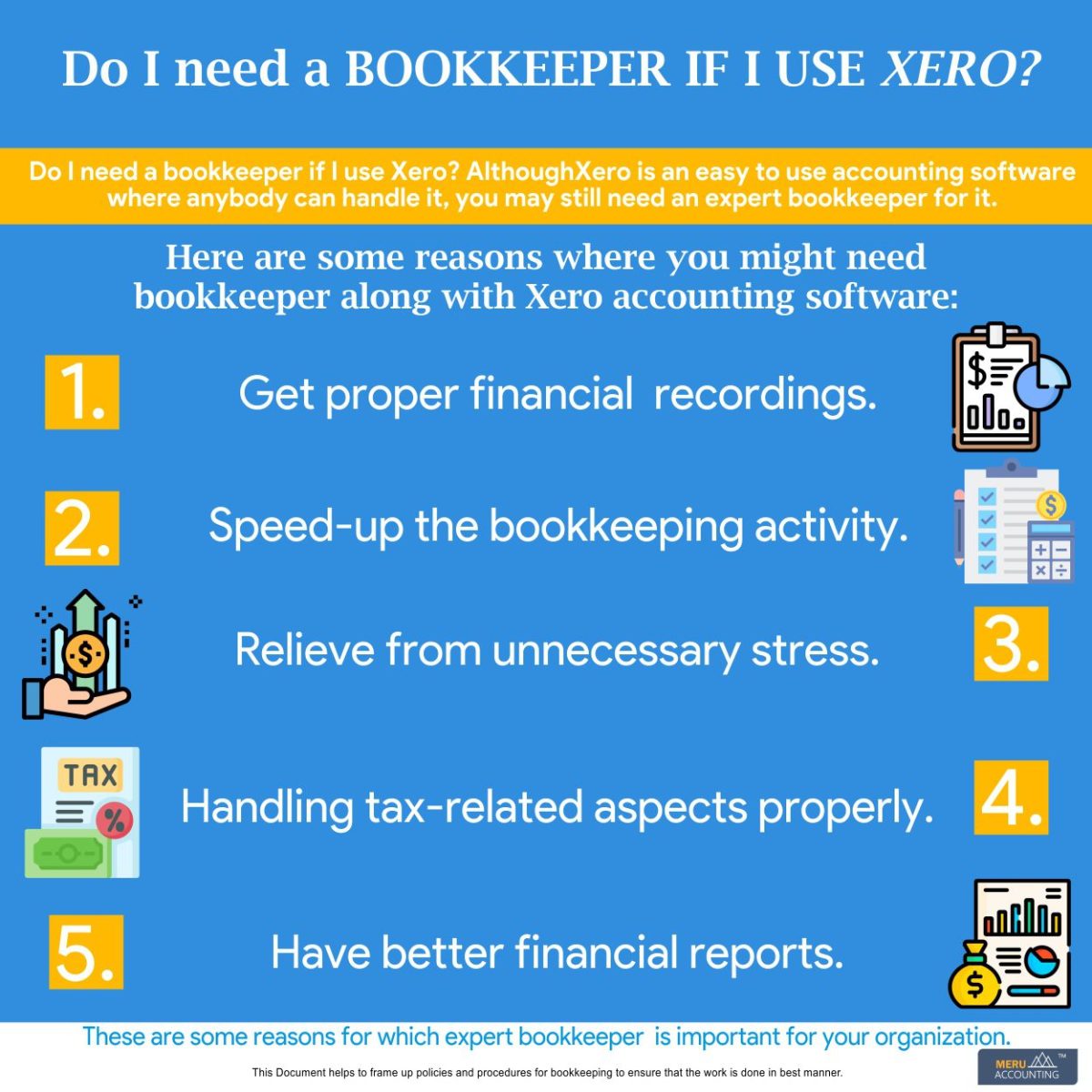 Do I need a bookkeeper if I use Xero? Meru Accounting