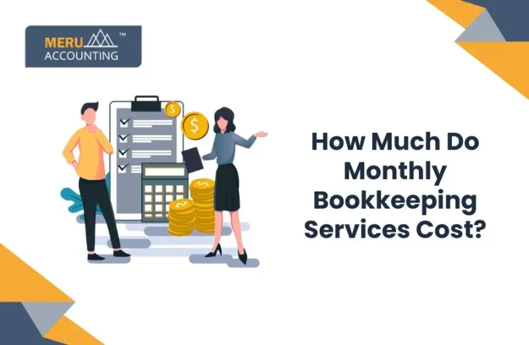 How much monthly bookkeeping services cost?