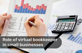 Role of virtual bookkeeper in small businesses.