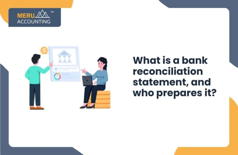 What is bank reconciliation statement and Who prepare it?