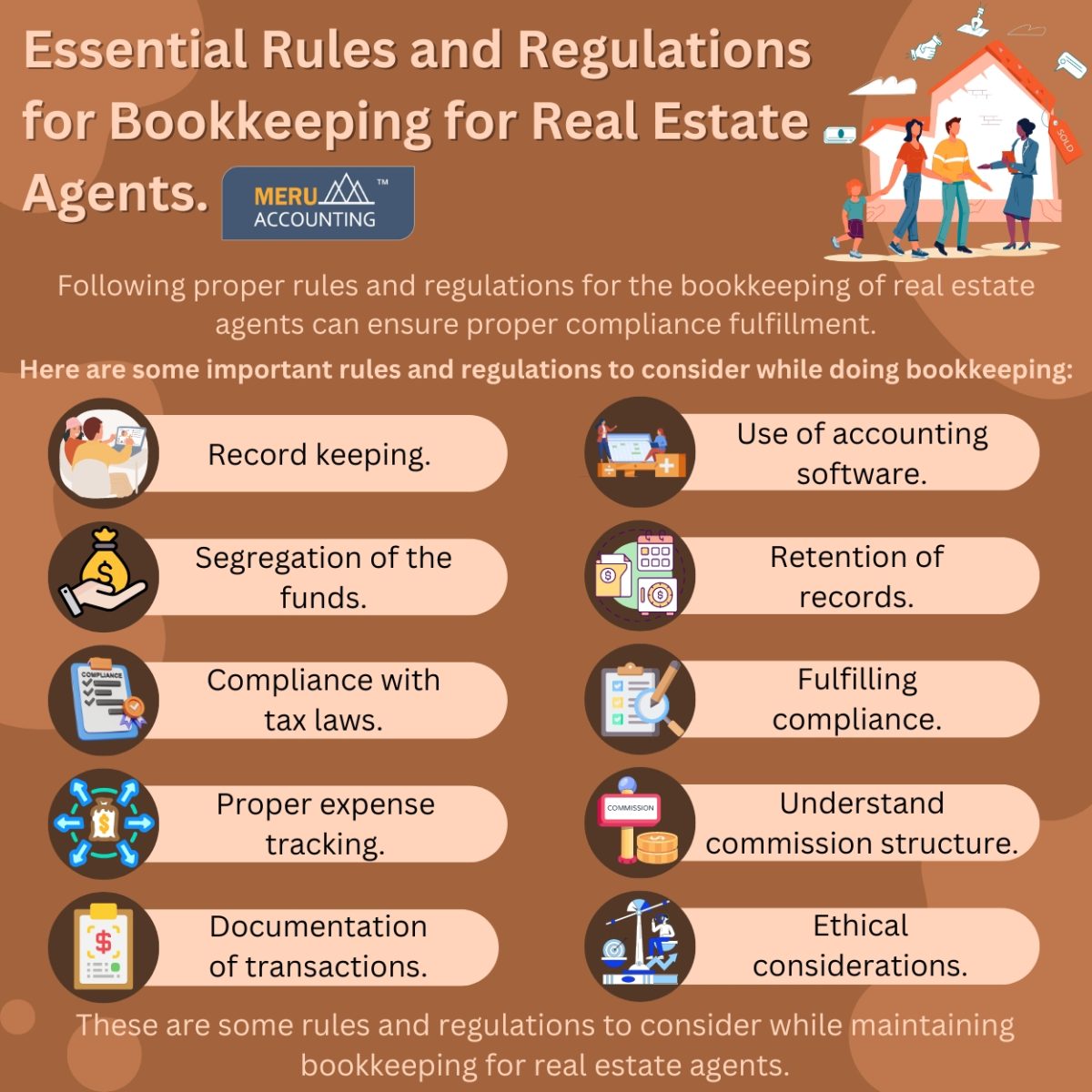 Bookkeeping for Real Estate Agents Best Rules & Regulations