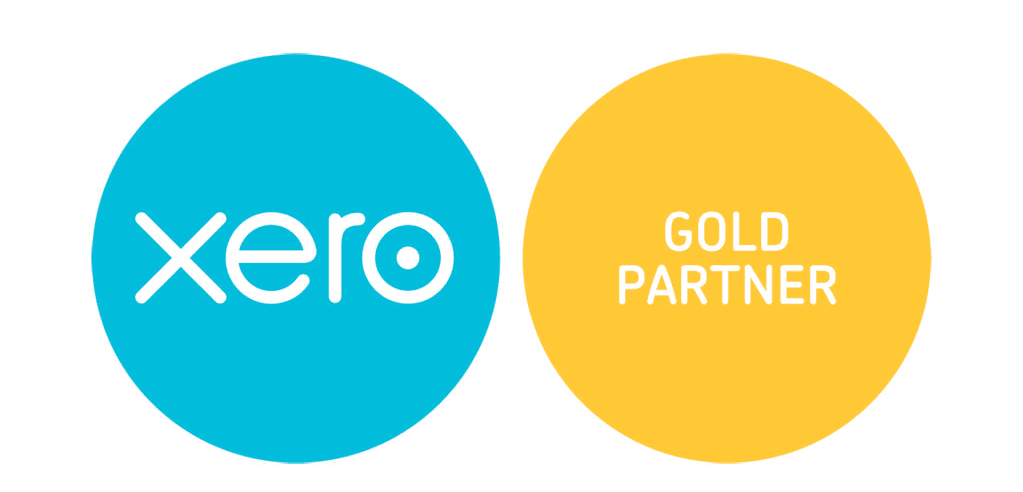 xero gold partner logo CMYK