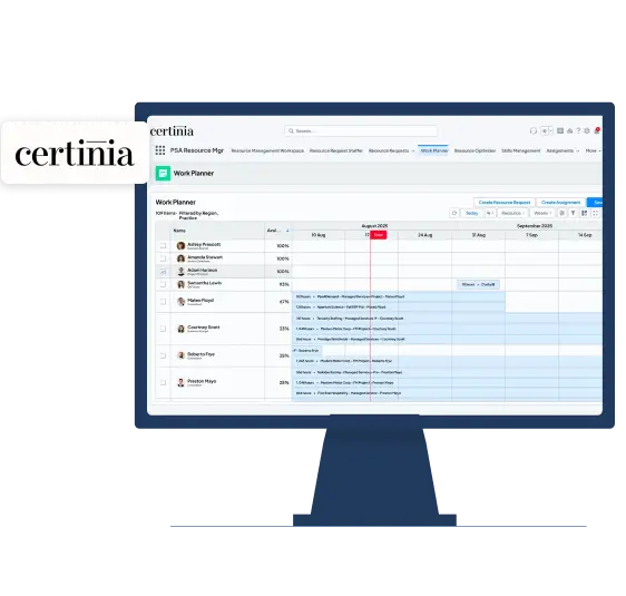 Certinia Software Accounting and Bookkeeping Services