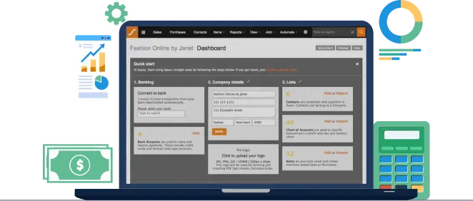 Bookkeeping with Saasu Software 3 Inside 3