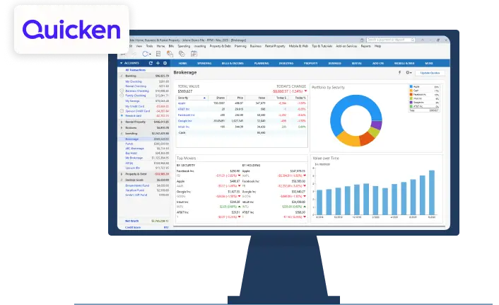 quicken bookkeeping