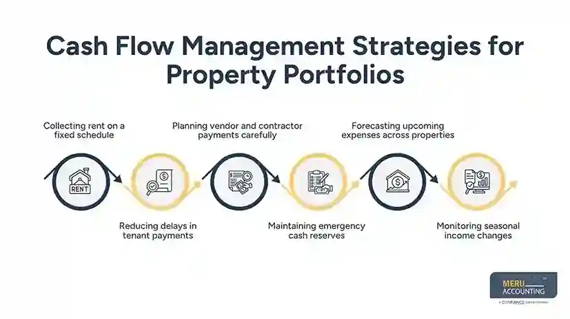 Cash Flow Management Strategies for Property Portfolios accounting for property management companies