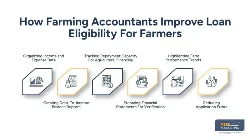 How Farming Accountants Help Secure Farm Loans and Agricultural Financing 1 How Farming Accountants Improve Loan Eligibility For Farmers-Farm accounting Services