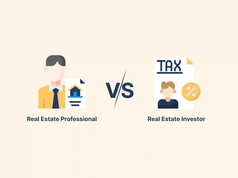 IRS Real Estate Professional vs Real Estate Investor: Key Tax Differences