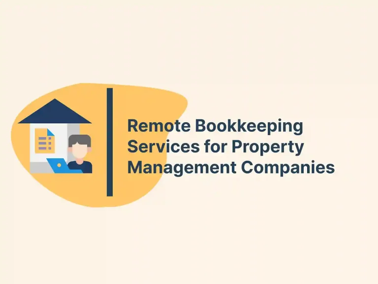 Remote Bookkeeping Services for Property Management Companies