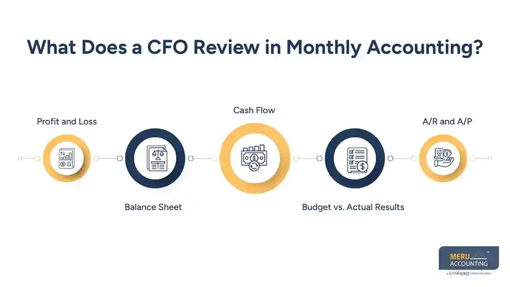 What Does a CFO Review in Monthly Accounting - CFO for small business