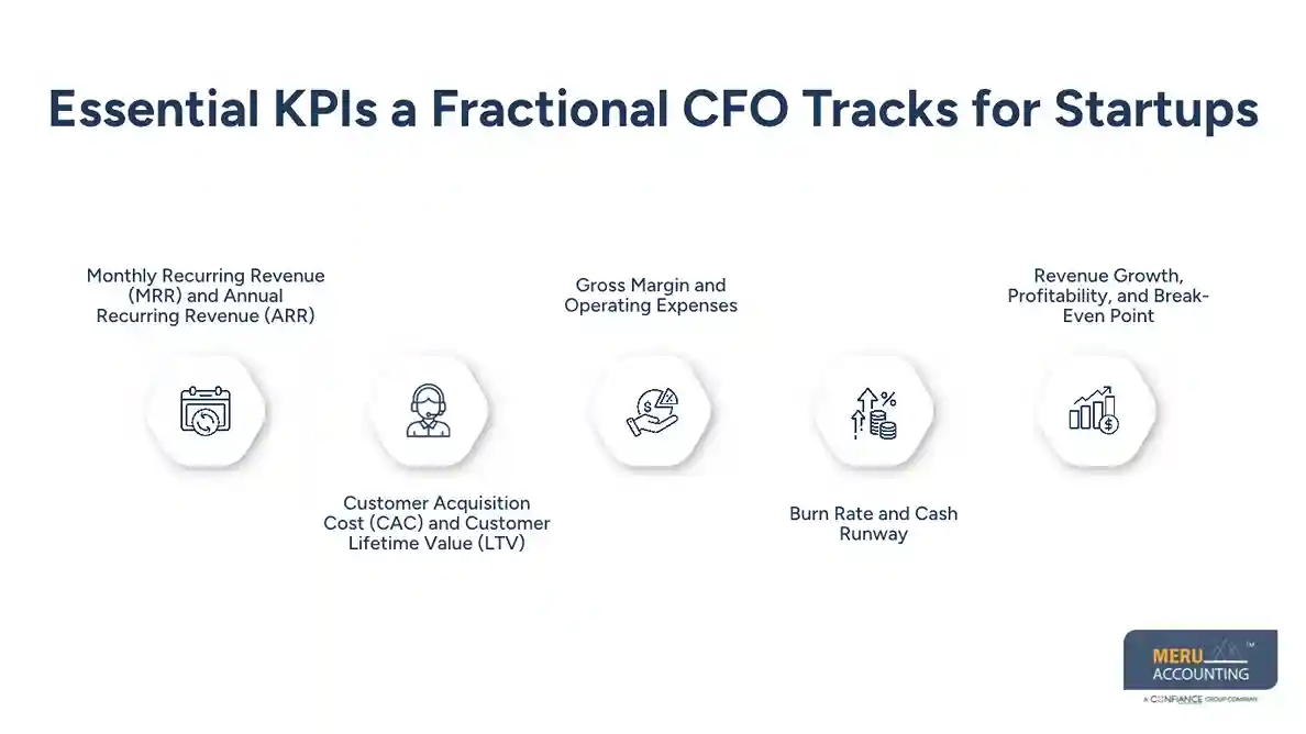 Best Fractional CFO for Business Startups: Deliverables, KPIs, and ROI 1 Essential KPIs a Fractional CFO Tracks for Startups