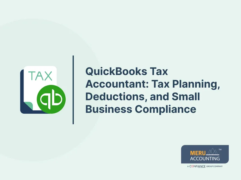 QuickBooks Tax Accountant: Tax Planning, Deductions, and Small Business Compliance 11 QuickBooks Tax Accountant: Tax Planning, Deductions, and Small Business Compliance